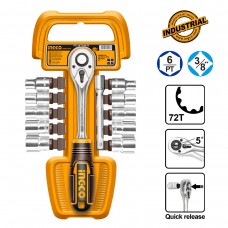INGCO Καρυδάκια 3/8" Σετ 12 τεμ.HKTS38122